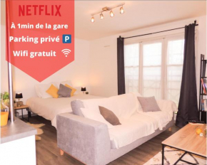 Joli studio tout confort à 2 pas de la gare Poissy
